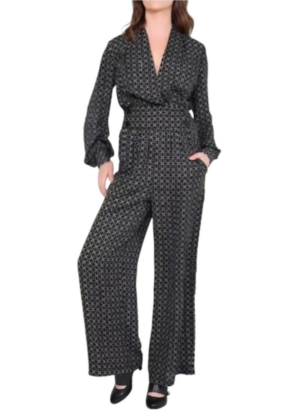 Max Studio Wrap Style Jumpsuit